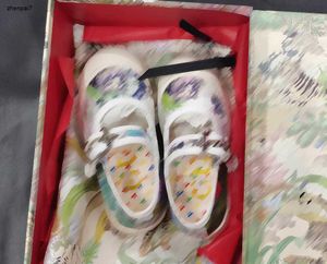 Top Kids Sneakers Tiger Patroon Print Baby Casual schoenen Maat 26-35 Hoogwaardige merkverpakking Girls Boys Designer Shoes 24 May