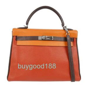 Top dames Designer Kaelliy Bag Tricolor Togo 32 Retourne 2way Handbag High Quality Daily Practical grande capacité