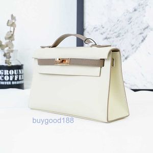 Top Ladies Designer Kiaelliy Bag De geheel nieuwe Mini Generation Milkshake White Elephant Gray Handtas 00102