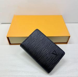 Monedero de apertura de cuero superior Eity Moda Carteras de diseñador para hombre Bolso retro para hombres Titulares de tarjetas clásicas Monedas Vuttons Famosa cartera de embrague