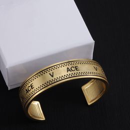 Topletter Bracebanden Fashion Gold Bangle Designer Lover Bracelet Letter Silver Braclets For Woman Fashion Jewelry Supply