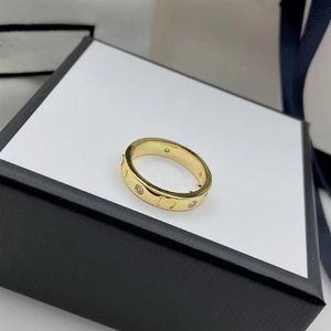 Top Brief Ring Diamant Stenen Ring Voor Koppels Minnaar Ringen Verzilverd Sieraden Supply265c
