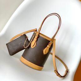 nivel superior 10A M81489 Nano Bucket Handbag de cuero Bolso para mujer Bags Lou Vitt Retiro Crossbody Bag Mini Bols