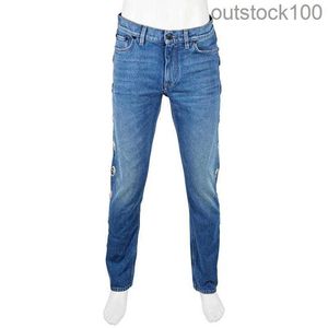 Pantalon de créateur de Buurberlyes de haut niveau pour femmes hommes classiques mens lâches Pantalons de jeans confortables avec logo original