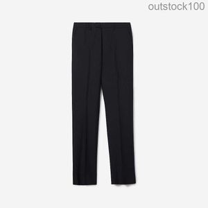 Pantalon de créateur de Buurberlyes de niveau supérieur pour femmes pantalon mélangé en laine pour hommes avec logo original