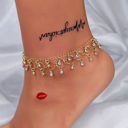 Top luxe enkelbanden ontwerper Anklet vintage sieraden 18k goud vergulde ketens metalen keten voor meisjes moeders Dag Chrismas feestvakeringsgeschenk