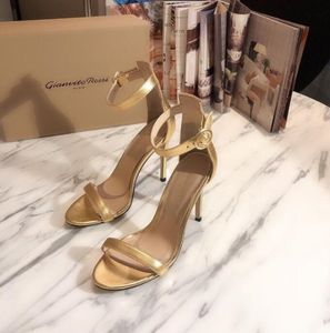 Top luxe merkontwerper Portofino sandalen schoenen Buckled enkelbanden vrouwen hoge hakken feest trouwjurk dame sexy gladiator sandalias met doos EU35-43