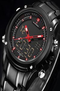 Top Luxury Brand Naviforce Men Sports à LED imperméables Montres Men's Men's Men's Male Quartz Wrist Watch Relogie Masculino 2019 L179U1285305