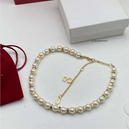 Top Luxe merk ketting hanger designer mode-sieraden Valentino man cjewelier letter V ketting voor mannen vrouw trendy kettingen juwelier