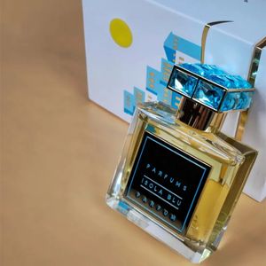 Top Luxury Brand Roja Isola Blu Perfume 100ml Elixir Fruité Floral Smell Paris Paris 3.4fl.oz Daste Dasting Spel Spray Blue Island Fragrance Perfume