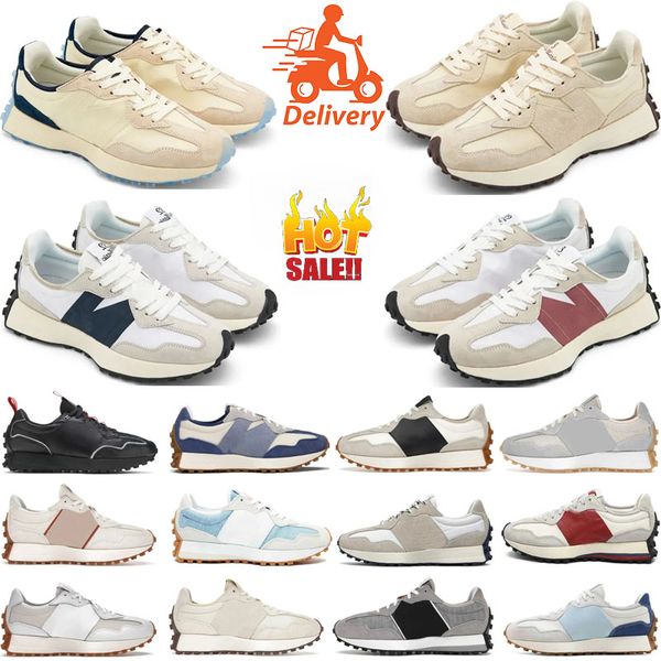 Top de concepteur de luxe Balanace N 327 NOUVELLES chaussures Trainers Triple Running Moonbeam Casablanca Green Wheat Sports White Paisley Market vibrant Château d'extérieur Femmes