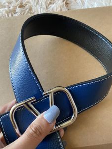 Top Luxury Designer Belt Men's Luxury Women's Gand Belt Beld Buckle Cuero de cuero sólido Bolsos de diseñador de ropa de moda