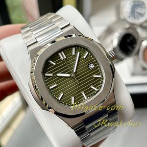 Topluxe ontwerper luxe herenhorloge 40 mm automatisch mechanisch uurwerk Horloge roestvrijstalen band saffierglas Horloge van hoge kwaliteit originele doos 5711