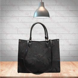 Top luxe designer ONTHEGO Handtassen Dames Lederen Embossing Schoudertassen Crossbody Tas Messenger Bags Ontwerpers Handtas Tote Portemonnee M58521