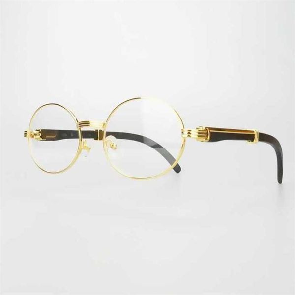 Las mejores gafas de sol de diseñador de lujo 20% de descuento en gafas transparentes Gafas de sol redondas para hombres Lector de prescripción Lentes Rave Festival