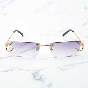 Top Luxe Designer Zonnebril 20% korting op Small Square for Men Women Red Sunglass Decoration Shades Vintage Eyewear Metal Mode Glazen