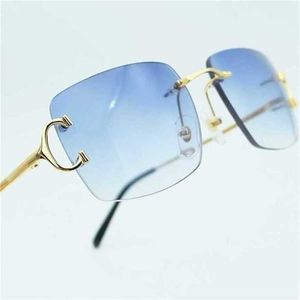 Las mejores gafas de sol de diseñador de lujo 20% de descuento Square Men Women Popular Party Eyewear Driving Sunglass Retro Shades for Deco