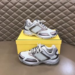 Top luxe snellere mannen sneakers schoenen nubuck lederen technische stof trainers low-tops golfen loper zolen man sport EU38-46