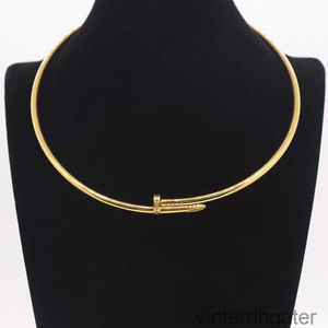 Top luxe fijne originele 1to1 designer ketting voor vrouwen Carter minimalistische geometrische zoete kraag ketting gepersonaliseerde ontwerper hoge kwaliteit choker ketting