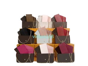 Top Luxe dames portemonnees schouderbandtassen hoogwaardige designer tassen Mooi en sfeervol hoogwaardige verpakking 61276