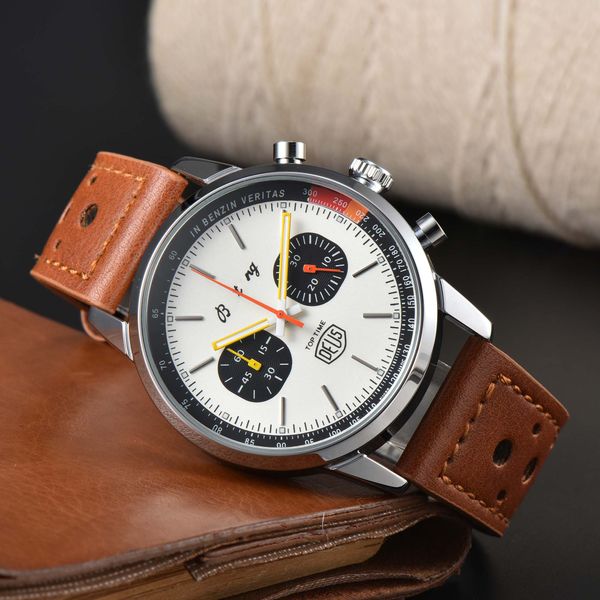 Top montres de luxe pour hommes Quartz Endurance Pro Avenger chronographe 44mm montre plusieurs couleurs bracelet en cuir montres pour hommes montres en verre LUX