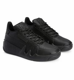 Top Luxury Men Talon Zapatillas de deporte Zapatos casuales Tela técnica Plataforma de goma Entresuela Casual Caminar Charol Zapatillas de marca famosa EU38-46 con caja