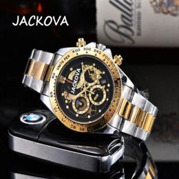 Top Luxury Mens Watches For Men Professional Designer Mouvement automatique Mouvement automatique de 43 mm Full Functional Imperproof Watches 299S