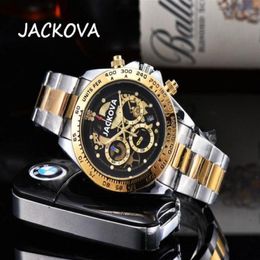 Top Luxury Mens Watches For Men Professional Designer Mouvement automatique Mouvement automatique de 43 mm Full Functional Imperproof Watches 275Q