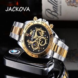 Top Luxury Mens Watches For Men Professional Designer Mouvement automatique Mouvement Automatique 43 mm Full Functional Waterproofs 275U