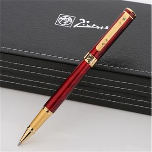 Top luxe Picasso 902 stylo vin rouge placage doré graver stylo à bille roulante fournitures de bureau d'affaires écriture options lisses stylos wi257o