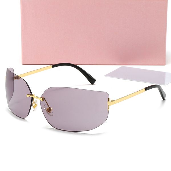 Top lunettes de soleil de luxe designer femmes hommes portant la mode vente chaude senior pour femmes lunettes cadre vintage lunettes de soleil en métal AJ 8849