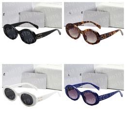 Top Luxury Sungass Sunglasses Polaroid Lens Designer Womens Mens Goggle Senior Eyewear For Women Ecroyes Cadre des lunettes de soleil en métal vintage avec fille de boîte