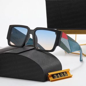 Top gafas de sol de lujo polaroid lente diseñador para mujer para hombre gafas senior gafas para mujer marco de anteojos gafas de sol de metal vintage con AAA3519