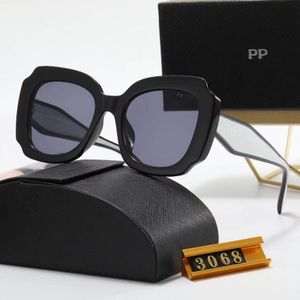 Top Luxury Sungass Sungasses Polaroid Lens Designer Womens Mens Goggle Senior Eyewear For Women Eapesses Cadre des lunettes de soleil en métal vintage avec boîte de léopard