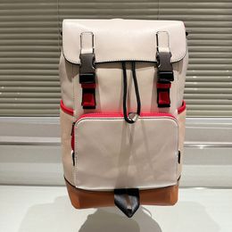 Mochila de diseñador de marca de lujo para hombre, bolso de lona de cuero de PU, mochila de lujo, mochila para ordenador portátil de negocios, bolsas para hombres y Unisex