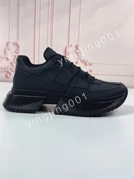 Top Luxurys Decke Retro Plate-Forme Designer Schuhe für Männer Frauen Leder Schwarz Weiß Flache Plattform Sneaker Mode Damen Jugend