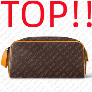 TOP. M44494 DOPP KIT TOILET POUCH Toiletry Kits Designer Handbag Purse Hobo Clutch Satchel Messenger Cosmetic Travel Bag