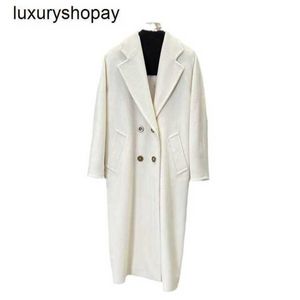 Top Maxmaras Cashmere Coat 101801 Womens Coats Winer Silhouette Silhouette Double Poit