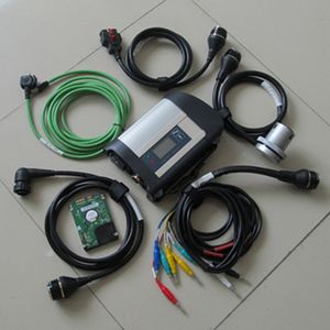 Outil de diagnostic MB SD Connect Compact 4 Star C4, scanner xentry epc (avec disque dur) pour voitures et camions