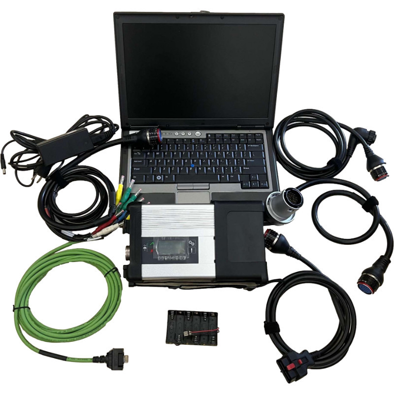 Top MB Star C5 mit SSD -Software 2023.062 Best Chips SD C5 Diagnose Laptop D630 4 GB Arbeitswagen Trucks 12V 24V
