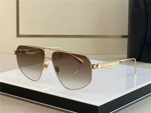 Top hommes design K lunettes de soleil à monture pilote en or LE CHEIF galvanoplastie exquise simple style généreux lunettes de protection uv400 haut de gamme