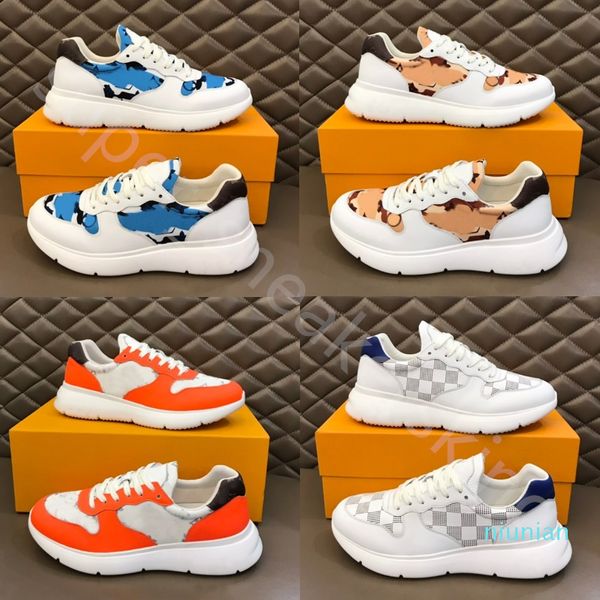 Top Men Designer Sneakers Classic Vintage Casual Chores Patchwork Trendy Geothe Suppine Imprimer Chaussures Platform Sport Skateboard