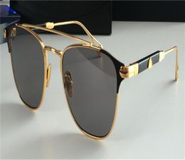 Top Men Glasse le Wordsmith Business Generous Design Style Sunglasses Cat Eye Metal Full Full Filed Quality UV400 Lens Eyewear7244626