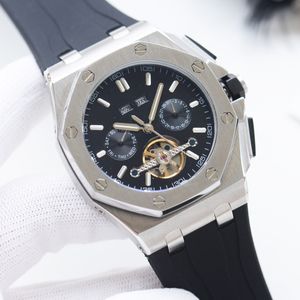 Reloj informal para hombre, reloj de diseñador, movimiento doméstico independiente, esfera de 42 mm, reloj de diamantes resistente al agua hasta 100 metros con caja