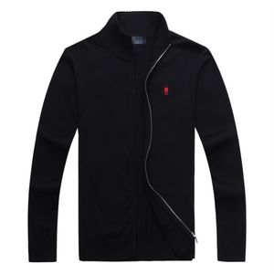 Top pull de créateur pour hommes avec aiguille droite col haut semi-fermé pull à capuche en laine pull multicolore tricoté rétro broderie pull décontracté