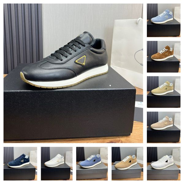 Top Men's Luxury Designer Casual Shoes Low Top Flats Student Shoes Men Fashion Board Board Zapatos Avestivos sin deslizamiento Eu38-45