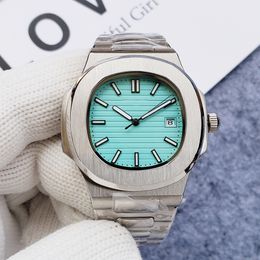 Top herenhorloge met originele doos, luxe horloge van hoge kwaliteit, 40 mm uurwerk, automatisch heren roestvrijstalen armband, herenhorloges, waterdicht saffierglas kan worden toegevoegd