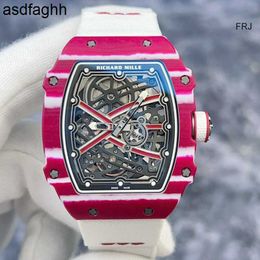 TOP MILLES Watch RM Richamills Muller RM6702 Qatar NTPT Fibre de carbone Automatique mécanique cadran en évidence pour les montres pour hommes 23 mai