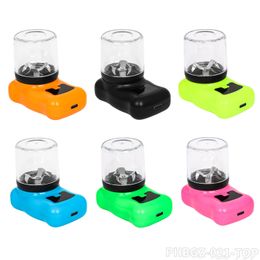 Top Mini Electric Herb Grinder accessoires fumeurs USB RECHARGAGE 42 mm Toabcco Smasher Dry Crusher Box