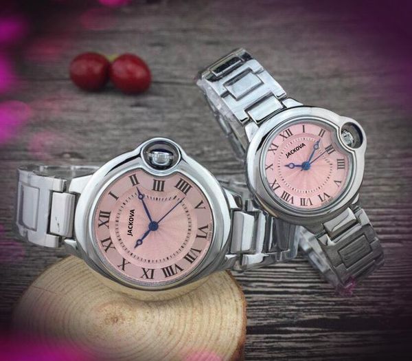 Top Model Quartz Mode Hommes Femmes Montres 38mm 32mm Date Automatique Couple Cadran Romain Designer Montre En Gros Cadeaux Masculins Montre-Bracelet